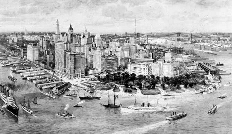 Downtown Manhattan Manhattan History